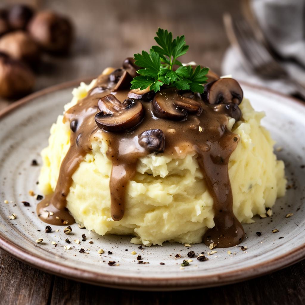 Chestnut Mushroom Gravy