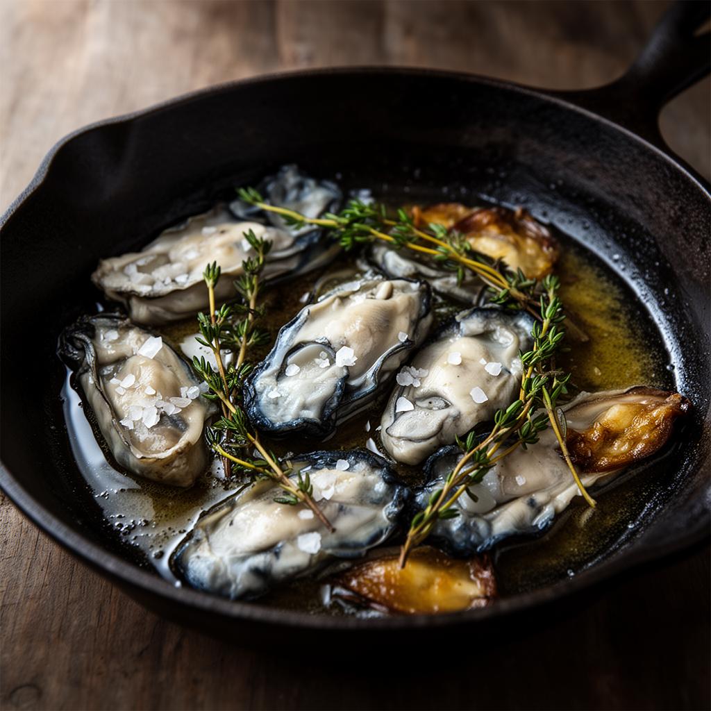 Garlic Butter Oyster Mushrooms