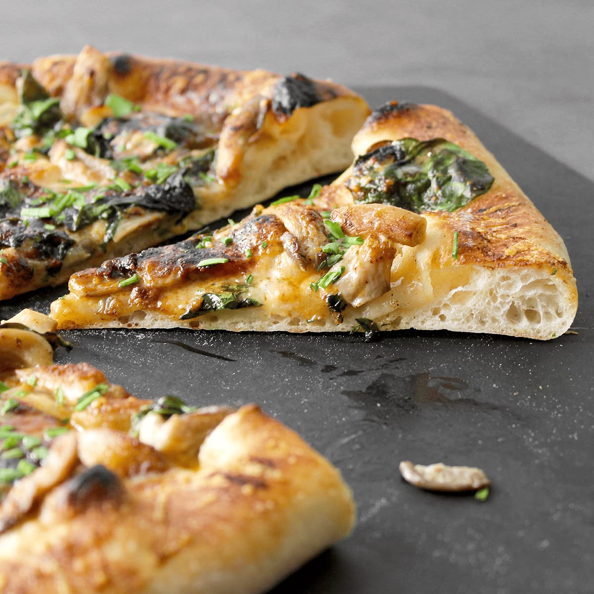 Pink Oyster Flatbread