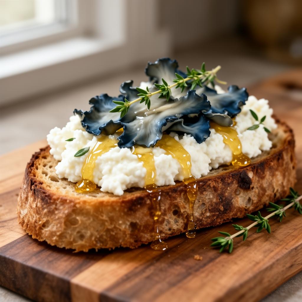 Oyster Mushroom Toast
