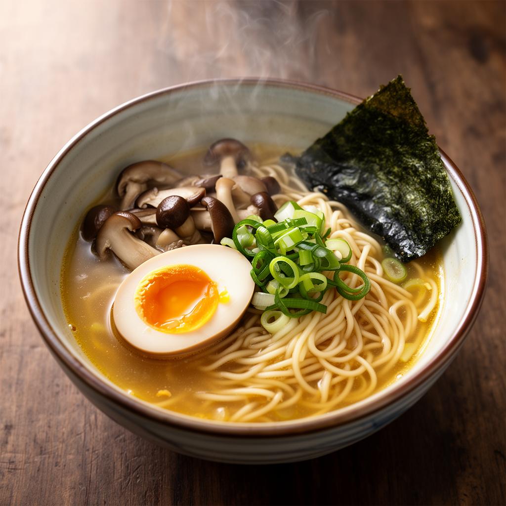Chestnut Mushroom Ramen
