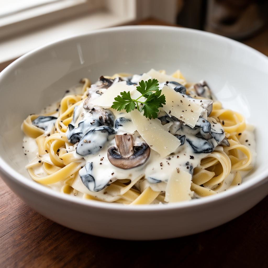 Oyster Mushroom Pasta