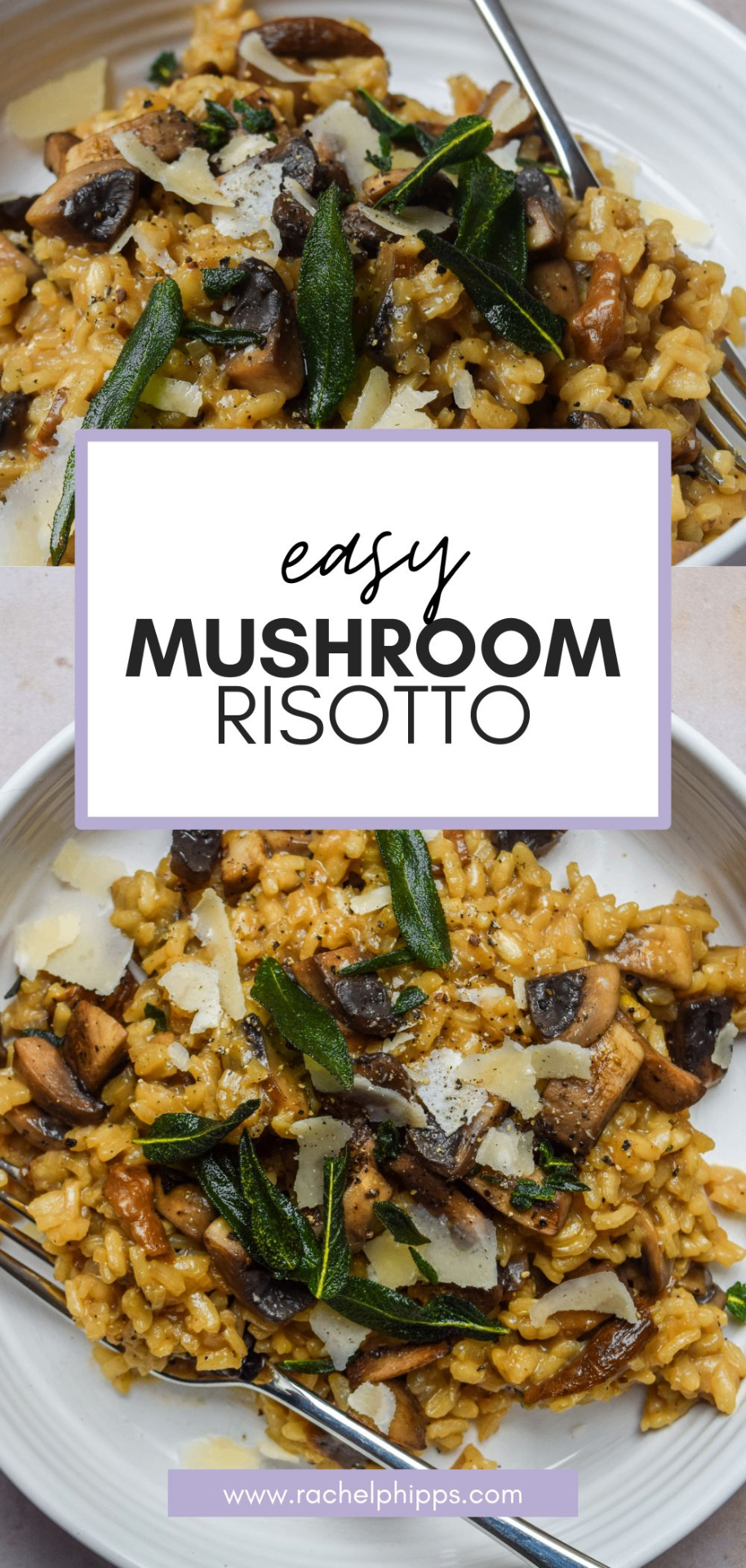 Chestnut Mushroom Risotto